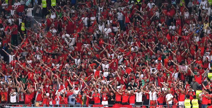 [SW포토]경기장 가득한 모로코 응원단