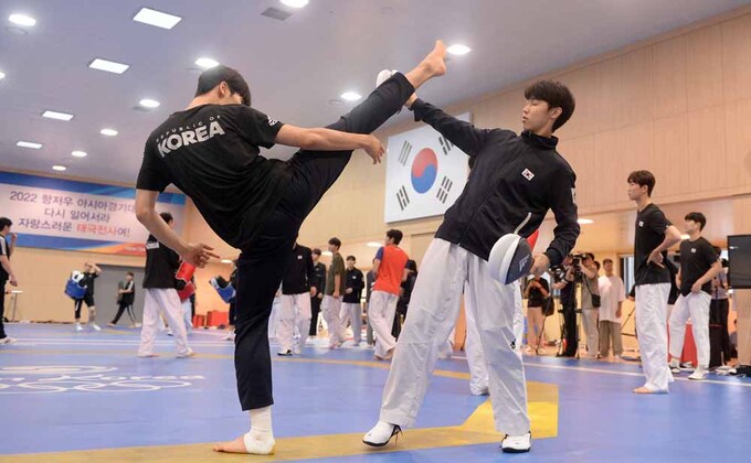 [SW포토]자랑스러운 태극전사들