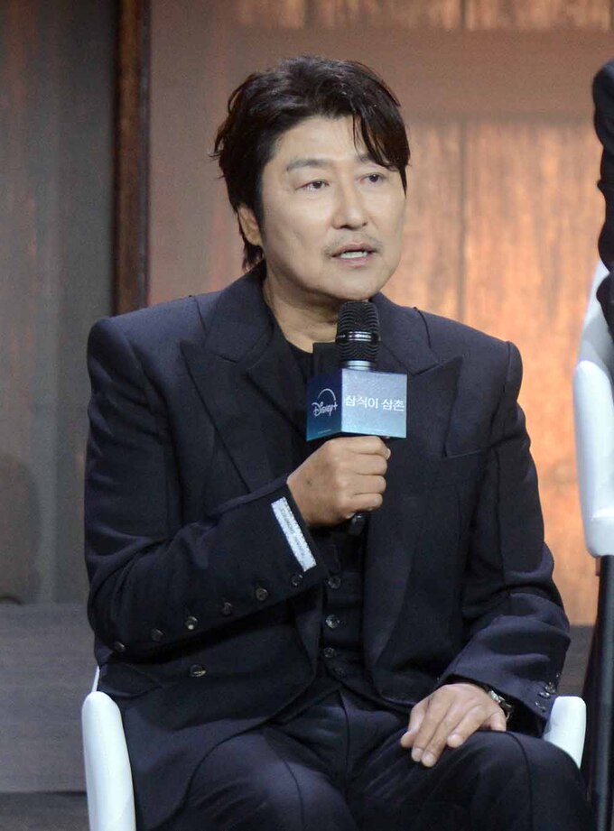 [SW포토]송강호,'첫 시리즈라 긴장됩니다'