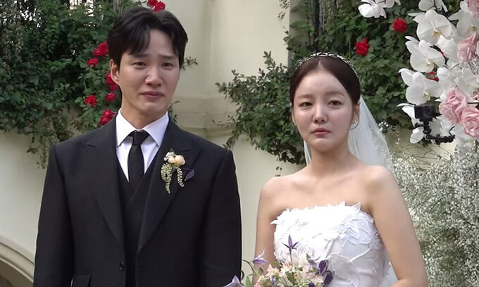 '♥문지인' 김기리, 결혼식 비하인드 공개