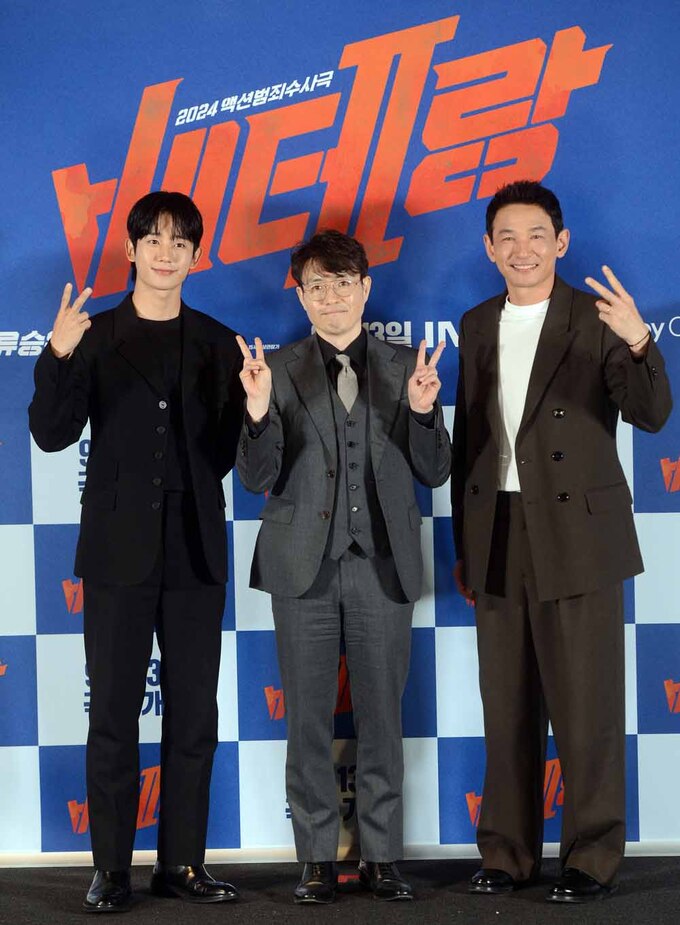 [SW포토]영화'베테랑2' 파이팅!
