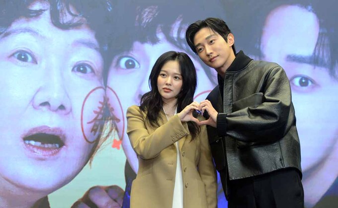 [SW포토]정지소-진영,'수상한 그녀 기대해 주세요!'