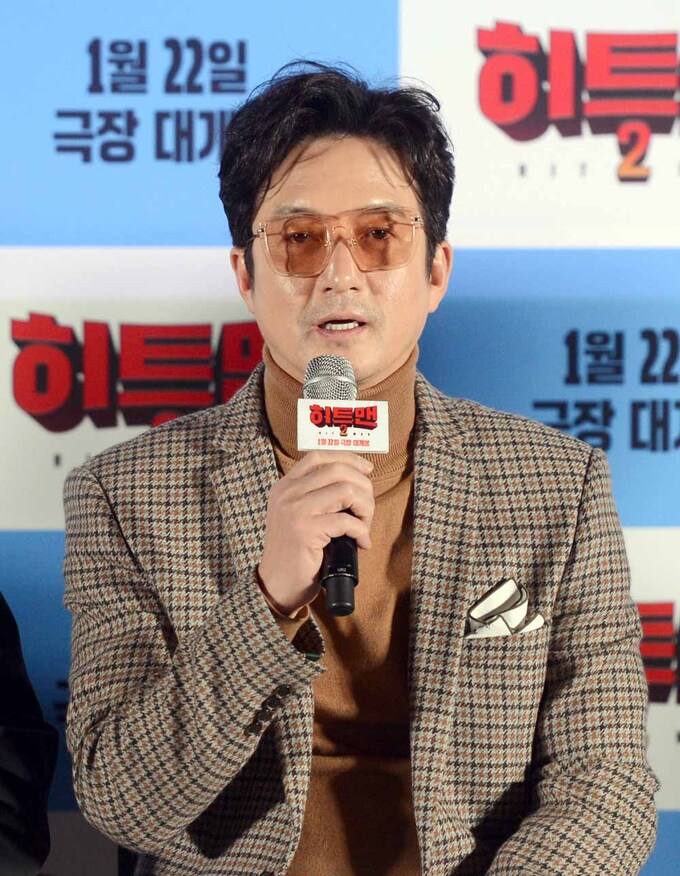 [SW포토]배우 정준호,'대사 절반이 애드리브'