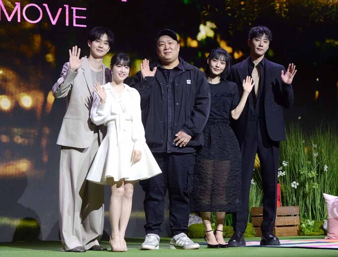 [SW포토]넷플릭스'멜로무비' 제작발표회