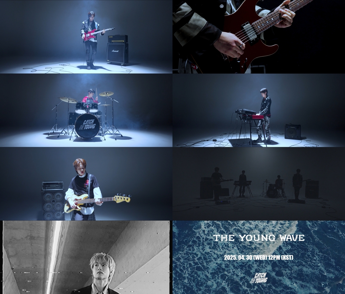 캐치더영, 교향곡 모티프 순수 연주곡 'The Young Wave' 30일 발매