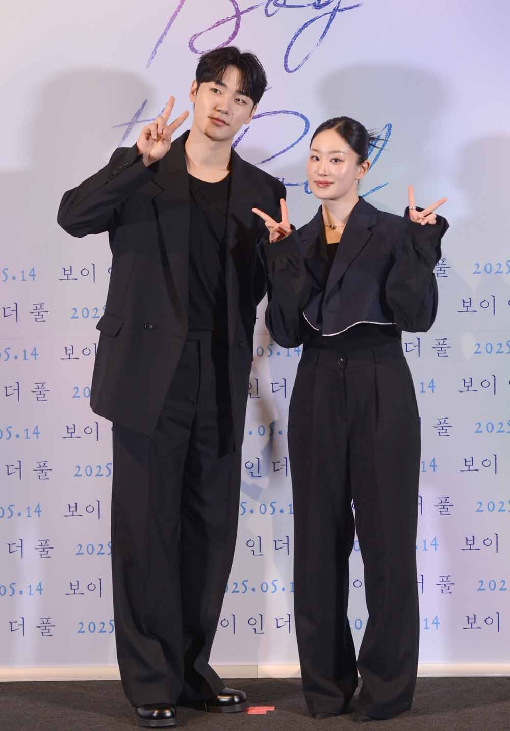 [SW포토]배우 이민재와 효우