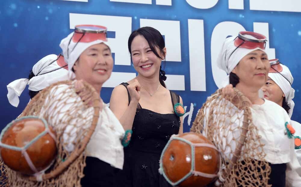 [SW포토]즐거운 송지효