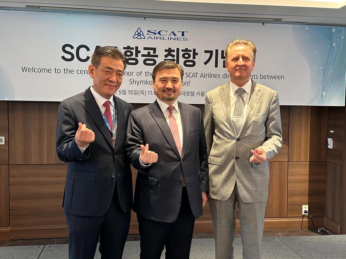 카자흐스탄 쉼켄트–서울 하늘길 열렸다… SCAT항공, 신규 직항노선 개설