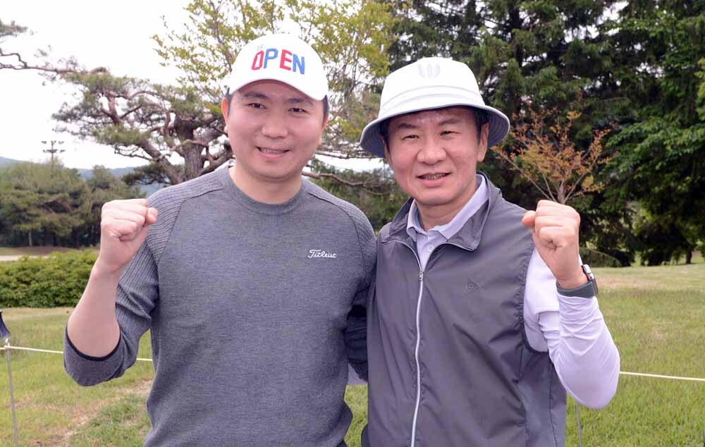 [SW포토]유승민회장과 정몽규 회장