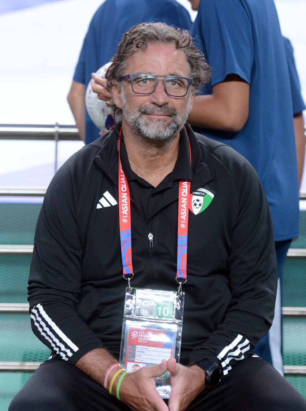 [SW포토]쿠웨이트 축구대표팀 후안 안토니오 피치 감독