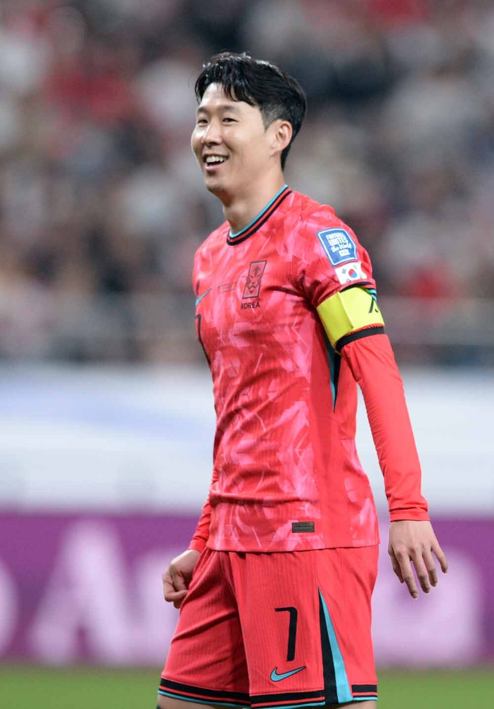 [SW포토]밝게 웃는 손흥민