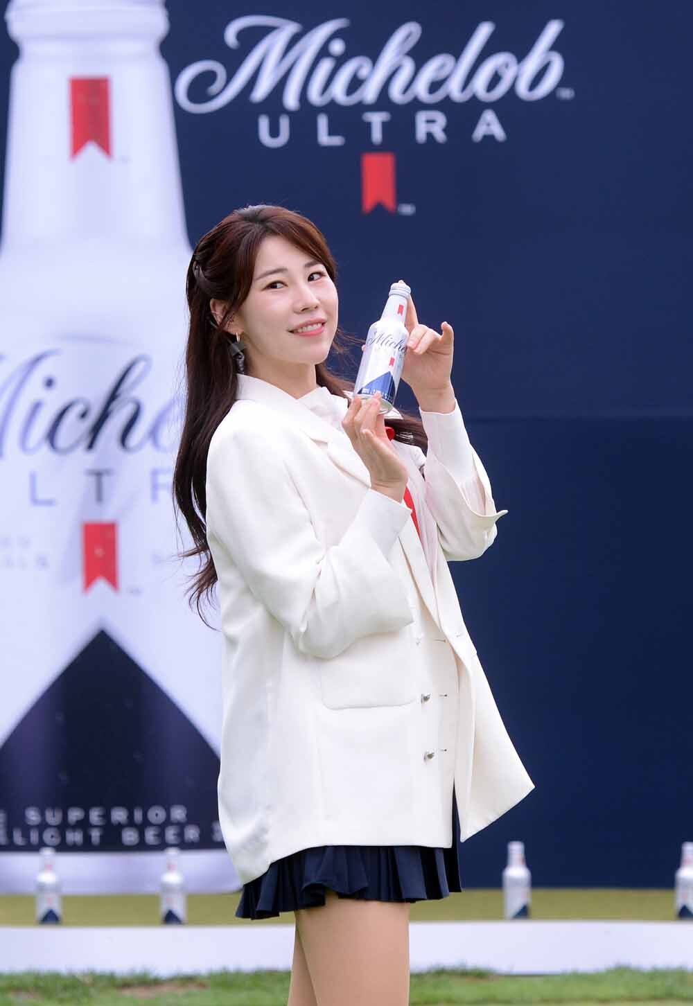 [SW포토]아나운서 김우림,'울트라 홀 챌린지' 왔어요