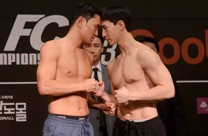 [SW포토]윤형빈과 밴쯔 격돌