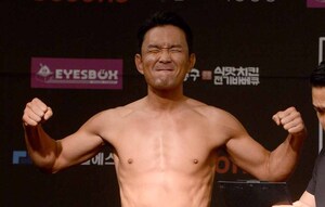 [SW포토]윤형빈,'조지 포먼보다 오래 뛰었습니다'