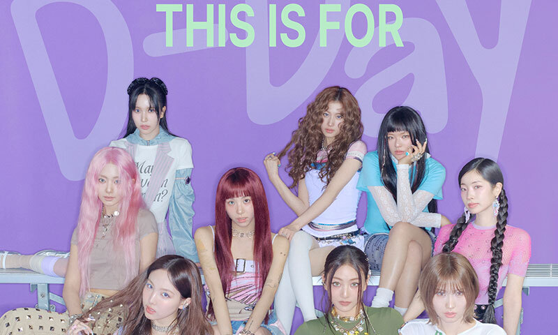 트와이스 "데뷔 10주년에 정규 4집…선물 같은 앨범 되길"