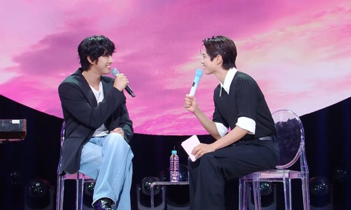 안효섭X박보검, 비주얼 투샷에 듀엣 무대까지
