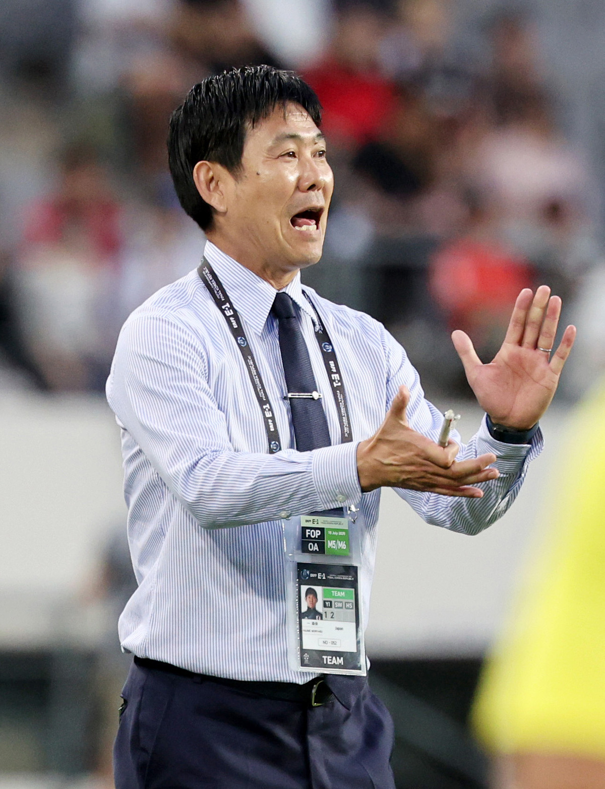 ‘동아시안컵 2연패’ 모리야스 일본 감독 “누가 이겨도 이상하지 않은 경기”