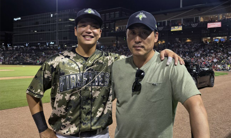 MLB 향한 포수 부자의 꿈… “더 넓은 세상, 경험하길”