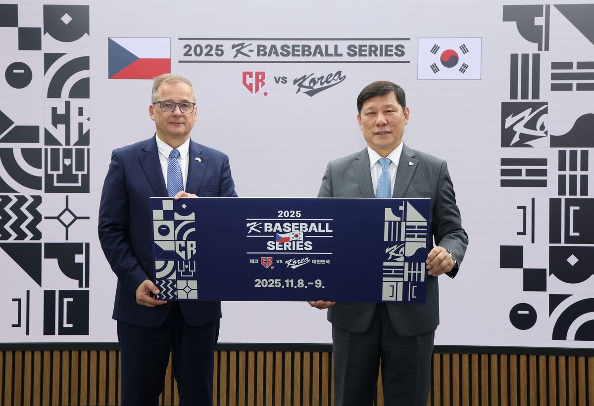 ‘WBC 대비’ 韓 야구, 11월 체코와 2차례 맞붙는다… KBO-체코야구협회, 평가전 개최 협약 체결