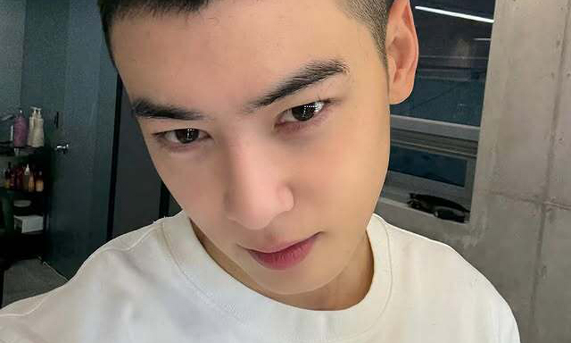 '훈련병' 차은우, 인간미 넘치는 근황 