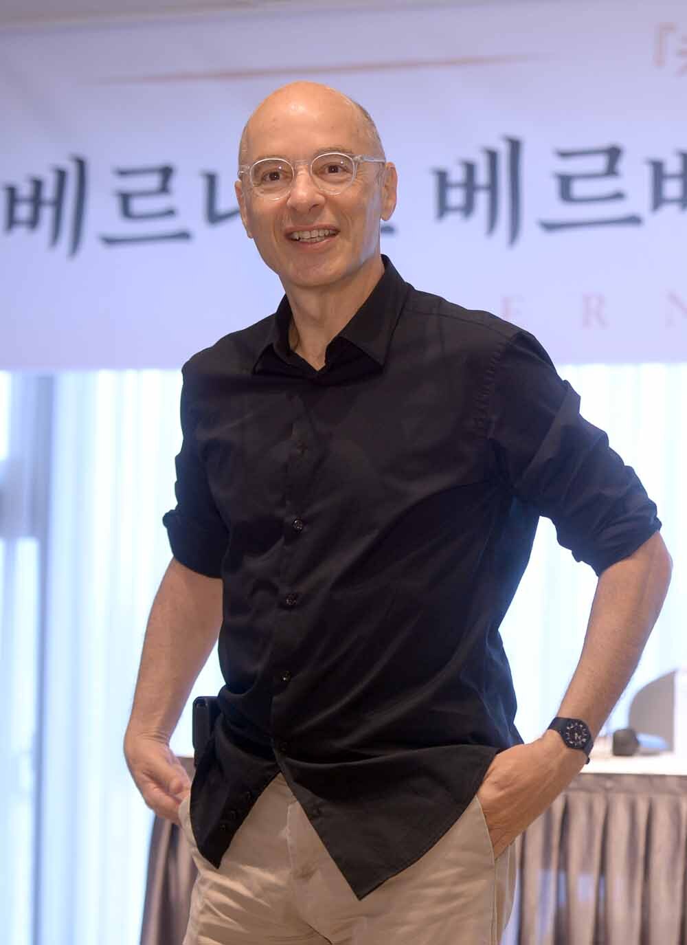 [SW포토]유쾌한 베르나르 베르베르