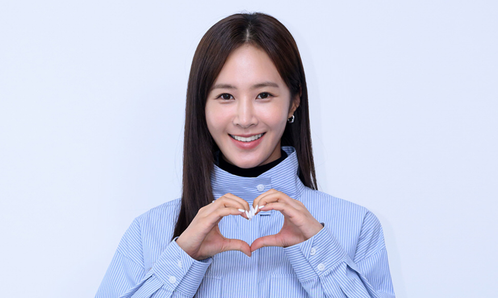 배우 권유리, 글로벌 런칭행사에서 하∼트 [SW포토]