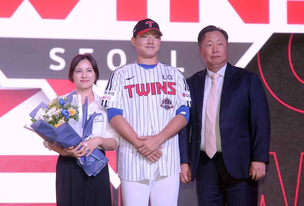 [SW포토]LG에 지명된 양우진