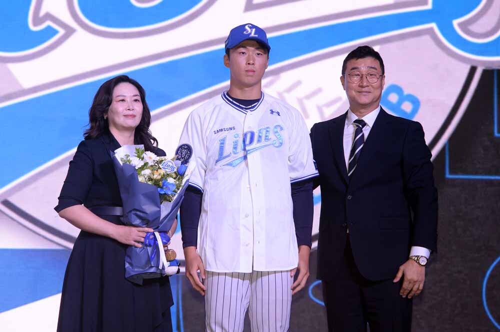 [SW포토]삼성에 지명된 이호범