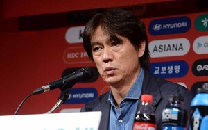 [SW포토]한국축구대표팀 홍명보 감독