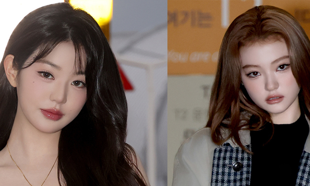 아이브 장원영·미야오 엘라, 이른 아침 돋보이는 '바비인형 비주얼'
