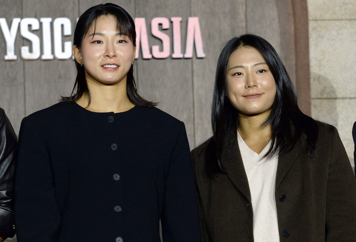 [SW포토] 대한민국 최고의 여전사 장은실과 최승연