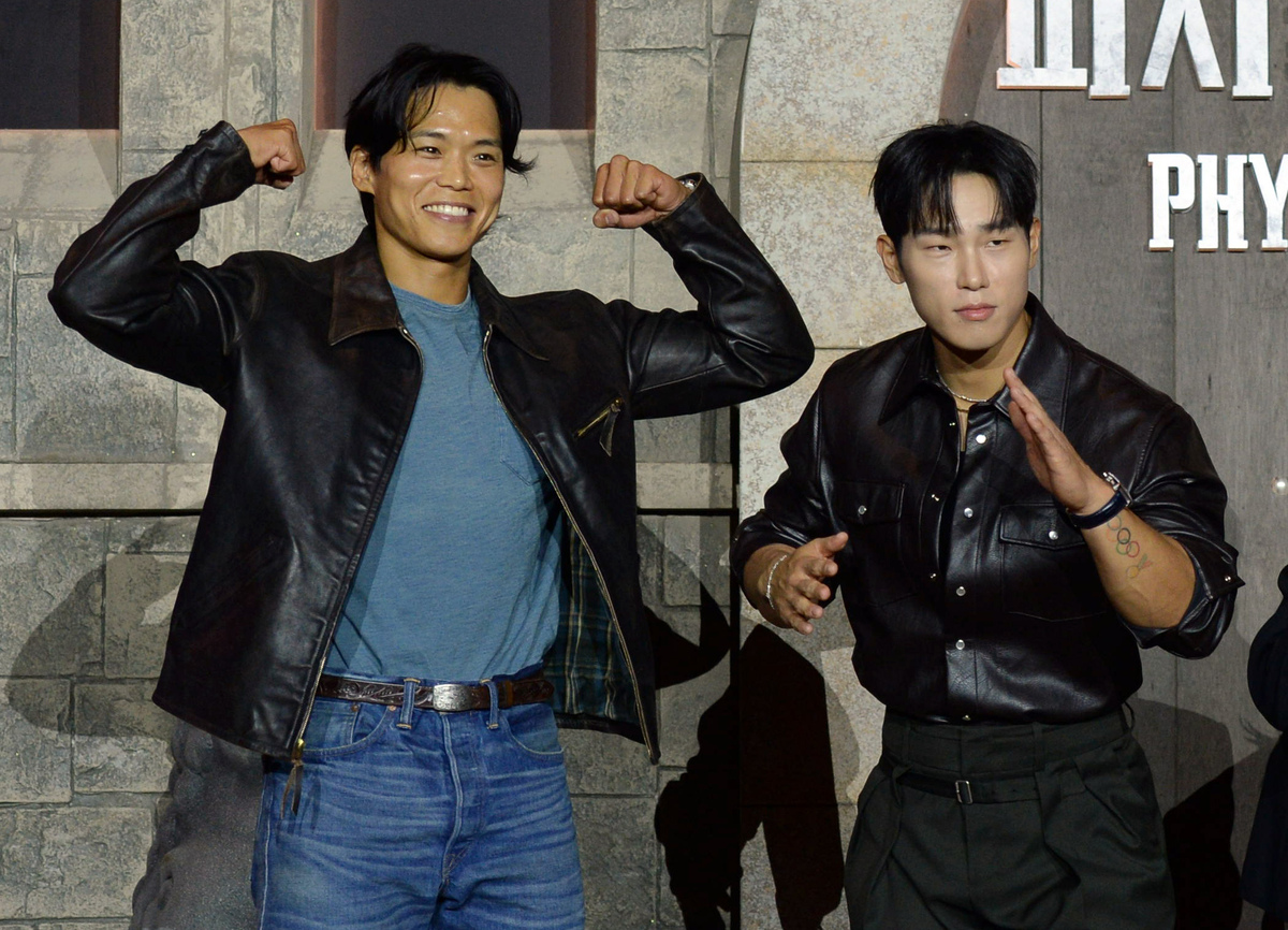 [SW포토] 여유롭게 포즈 취하는 아모띠와 윤성빈