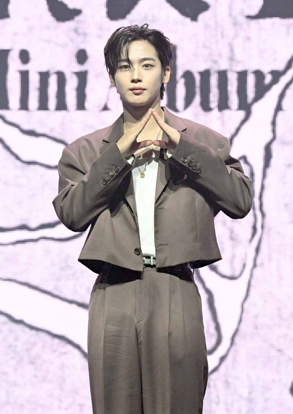 [SW포토]위아이 김요한,'트라이하고 컴백'