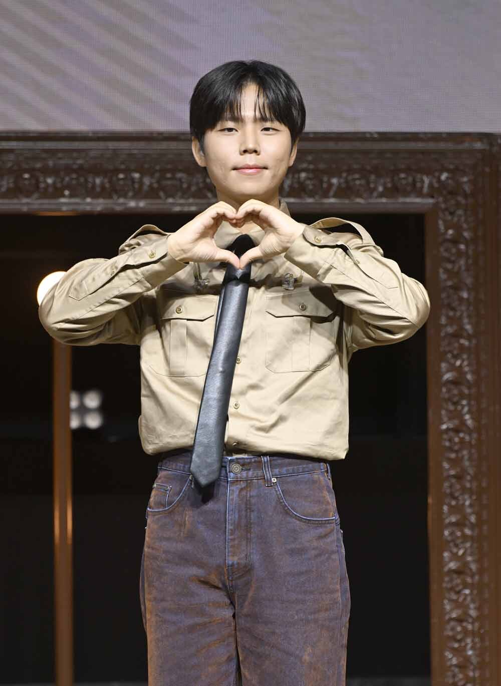 [SW포토]정승환,'사랑합니다'