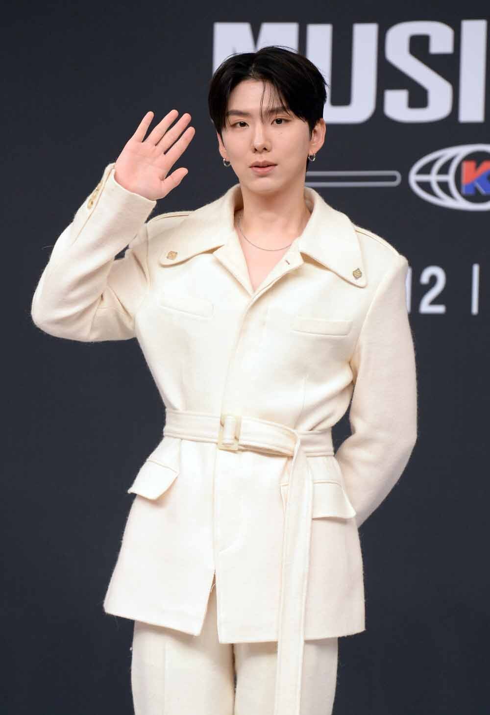 [SW포토]몬스타엑스 기현,'심사위원입니다'