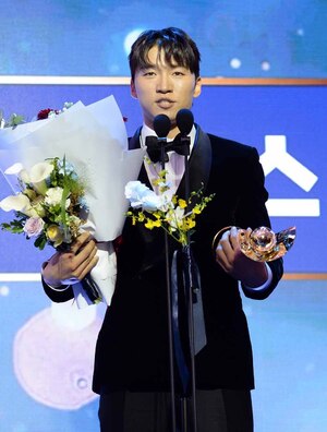 [SW포토]도루상 받은 LG 박해민