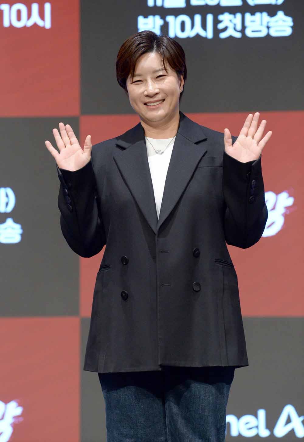 [SW포토]박세리,'이번에는 야구'