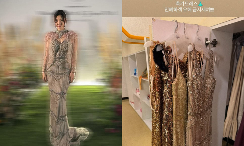 박진주 결혼식에 '민폐 하객'? 민경아 해명