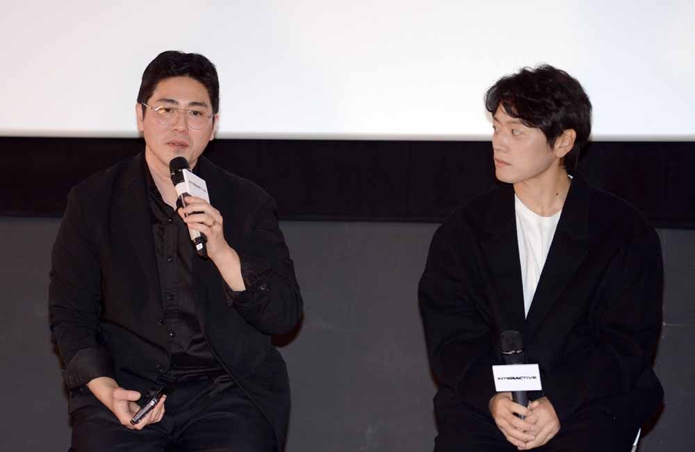 [SW포토]CGV-아리아 인터랙티브 시네마 쇼케이스, 채수응 감독