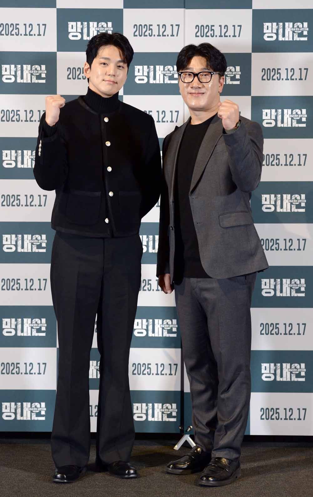 [SW포토]배우 김민규-신재호 감독. 영화'망내인'