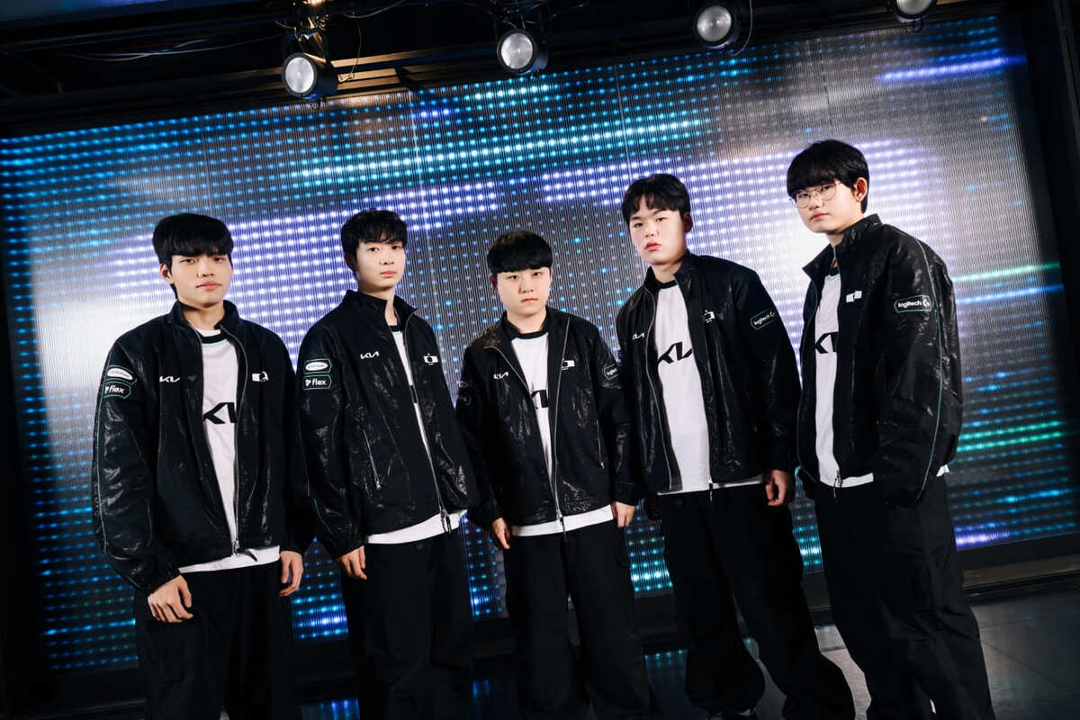 LCK컵 결승 진출전에서 BNK 피어엑스와 대결하는 디플러스 기아. 라이엇 게임즈 제공