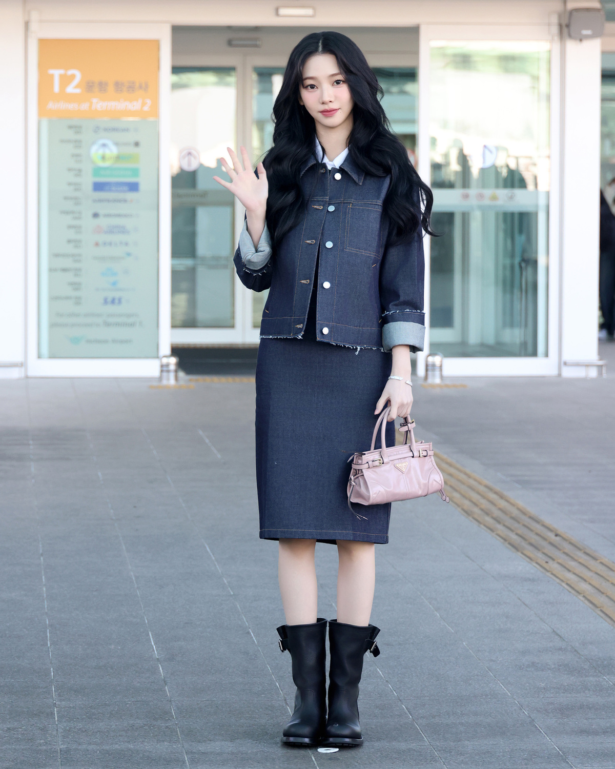 에스파 카리나. 자료=프라다(PRADA) 제공