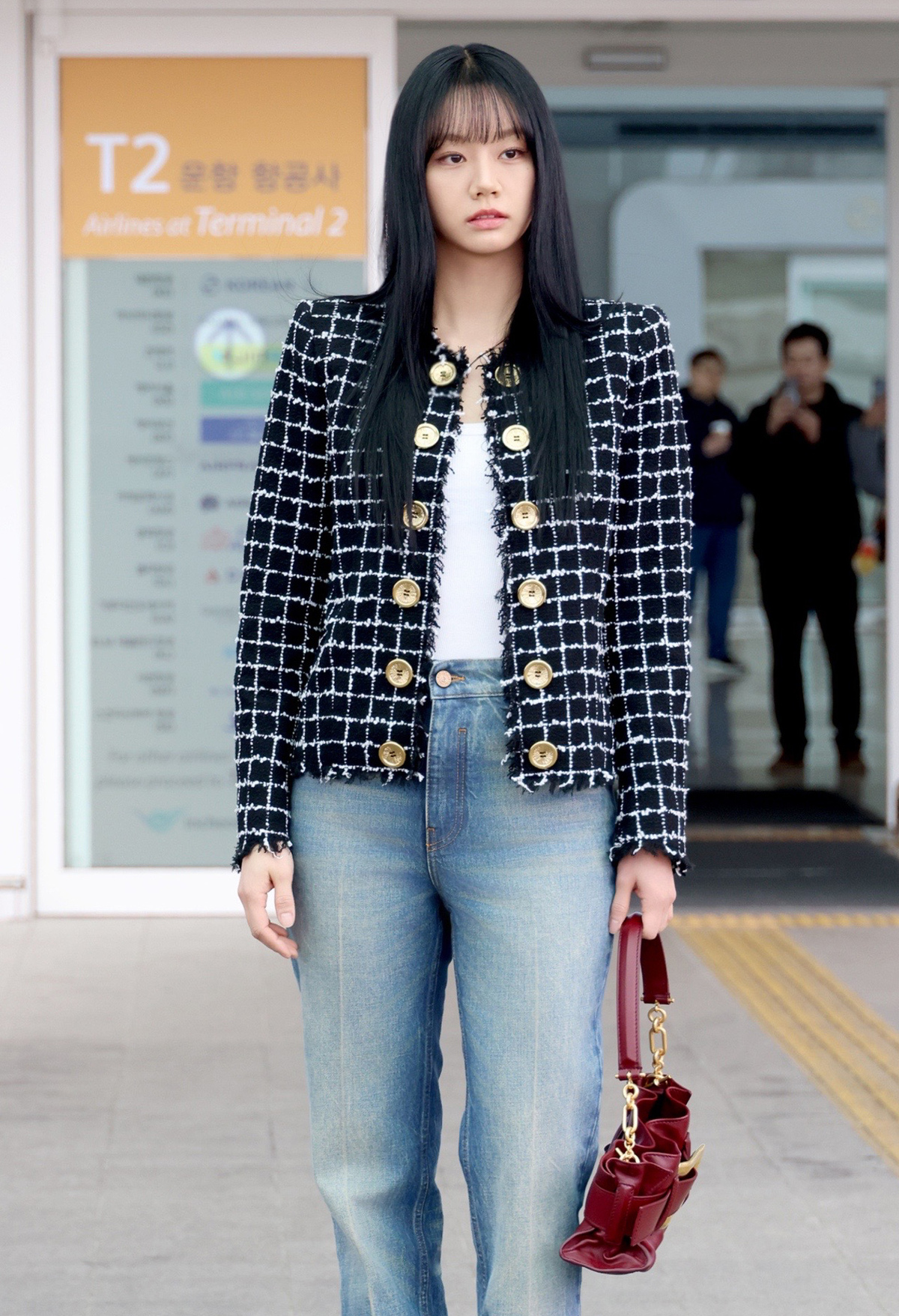 배우 혜리. 자료=발망 (BALMAIN) 제공