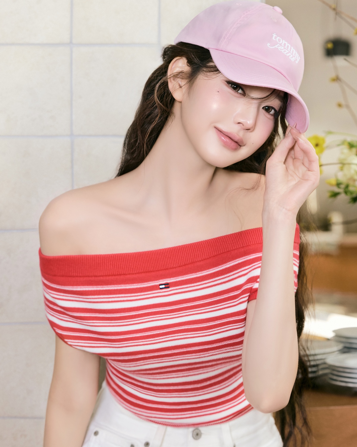 장원영. 자료=타미 힐피거 제공