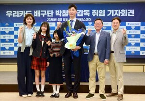 [SW포토]박철우 감독 파이팅!