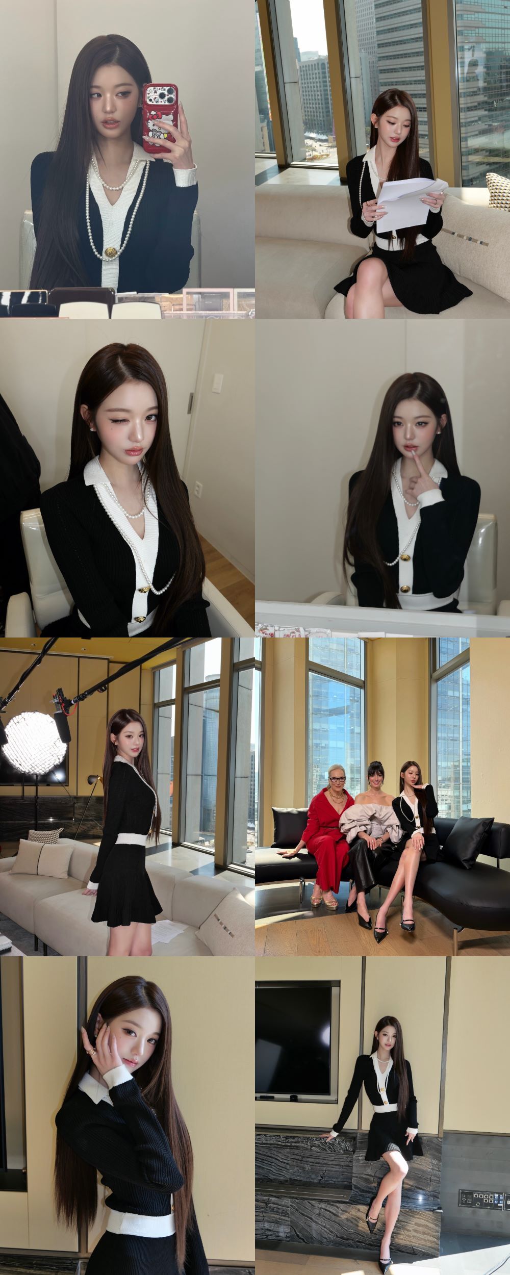 장원영이 비현실적인 각선미와 미모를 선보였다. 출처=장원영 SNS