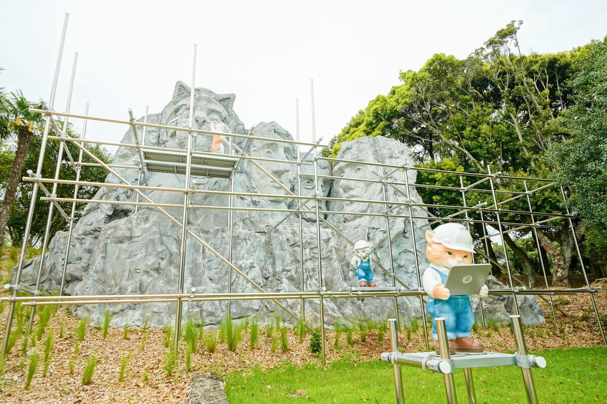 야외정원 러시모어산. 스마일게이트 제공