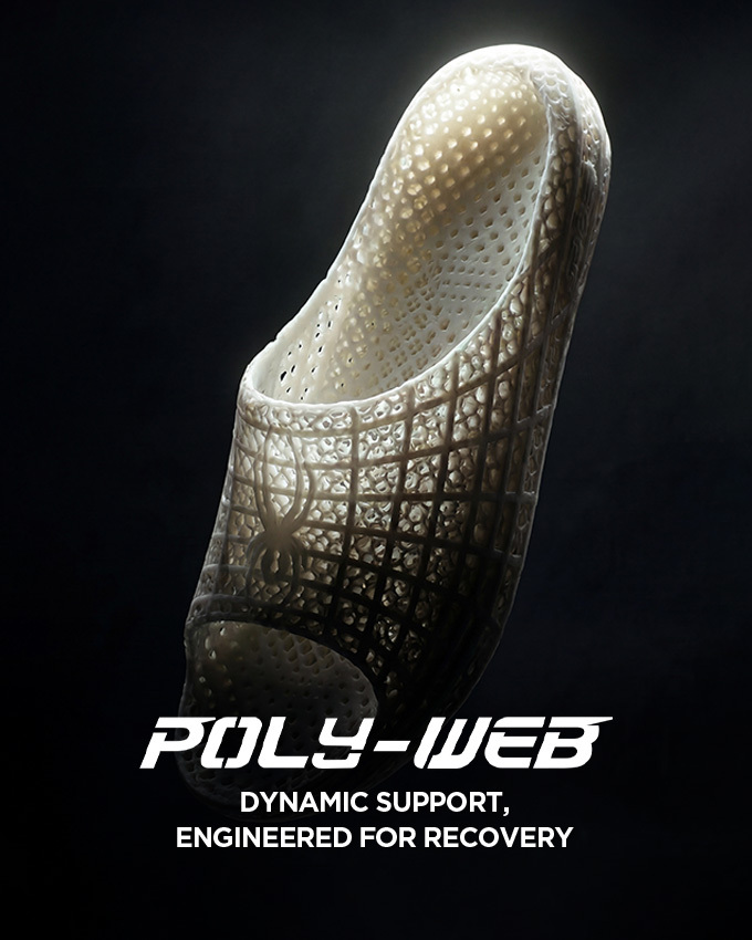 스파이더, 리커버리 슬라이드 ‘폴리웹’ 선봬…3D 프린팅 기술로 완성