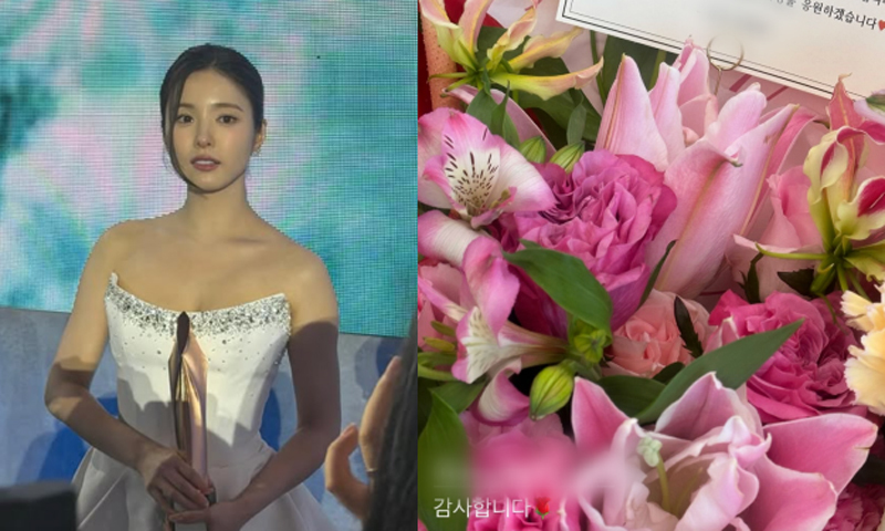 신세경, '백상 조연상 수상' 후 감사 인사