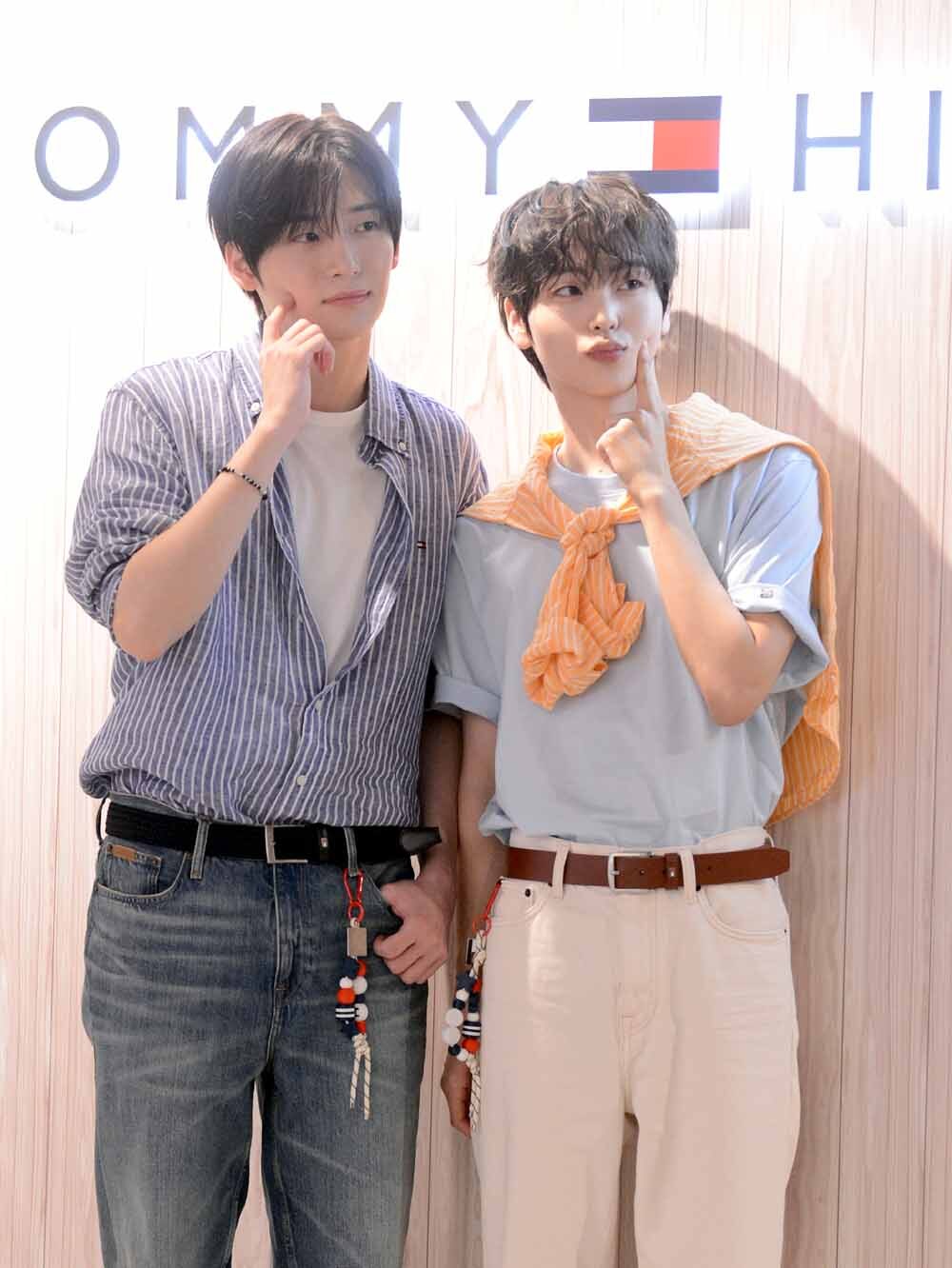 [SW포토]형준과 정모의 볼콕